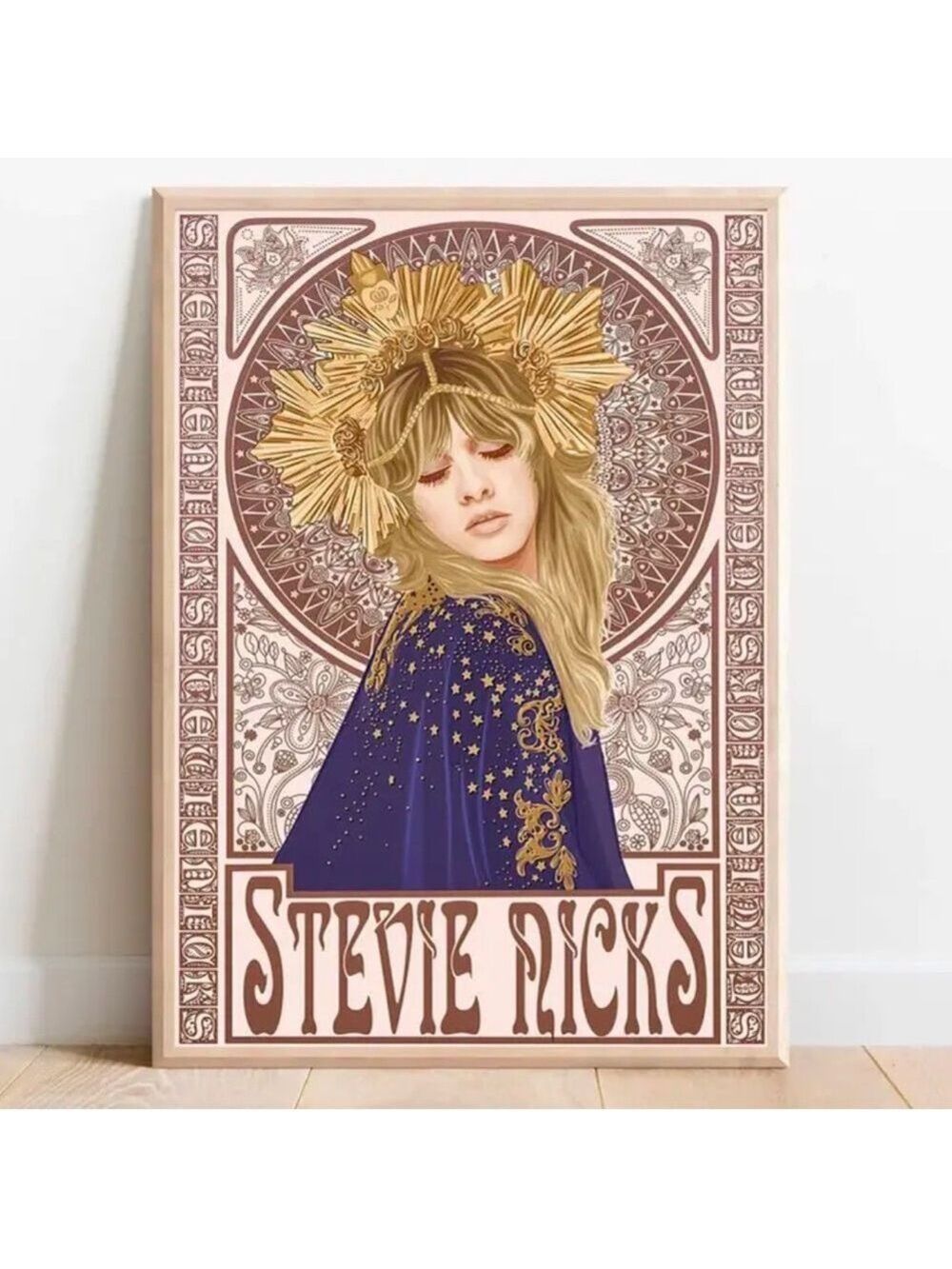 Stevie Nicks Music Legend Canvas Print Wall Art - Picture 5 of 5